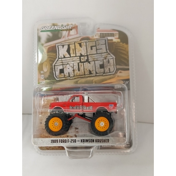 Greenlight 1:64 Ford F-250 Monster Truck 1989 Krimson Krusher